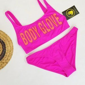 Body Glove Bikini retro “1989 Wild Thing” Pink, Small